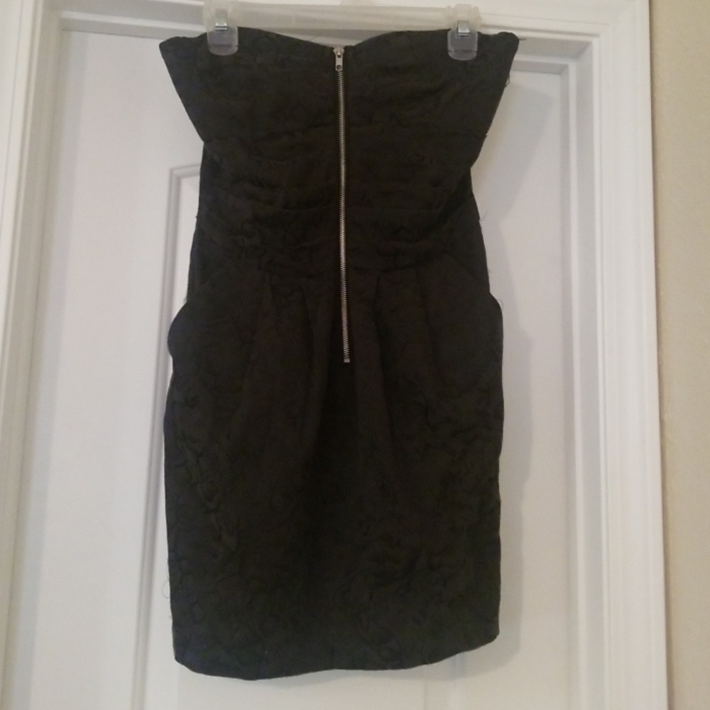 Poetry Clothing Zippered Black Sleeveless Dress